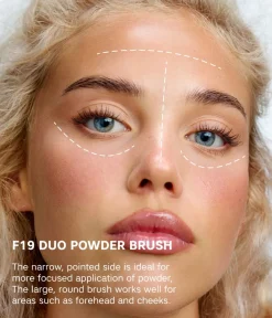 Best CAIA Cosmetics DUO POWDER BRUSH F19