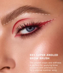 Discount CAIA Cosmetics SUPER ANGLED BROW BRUSH 01