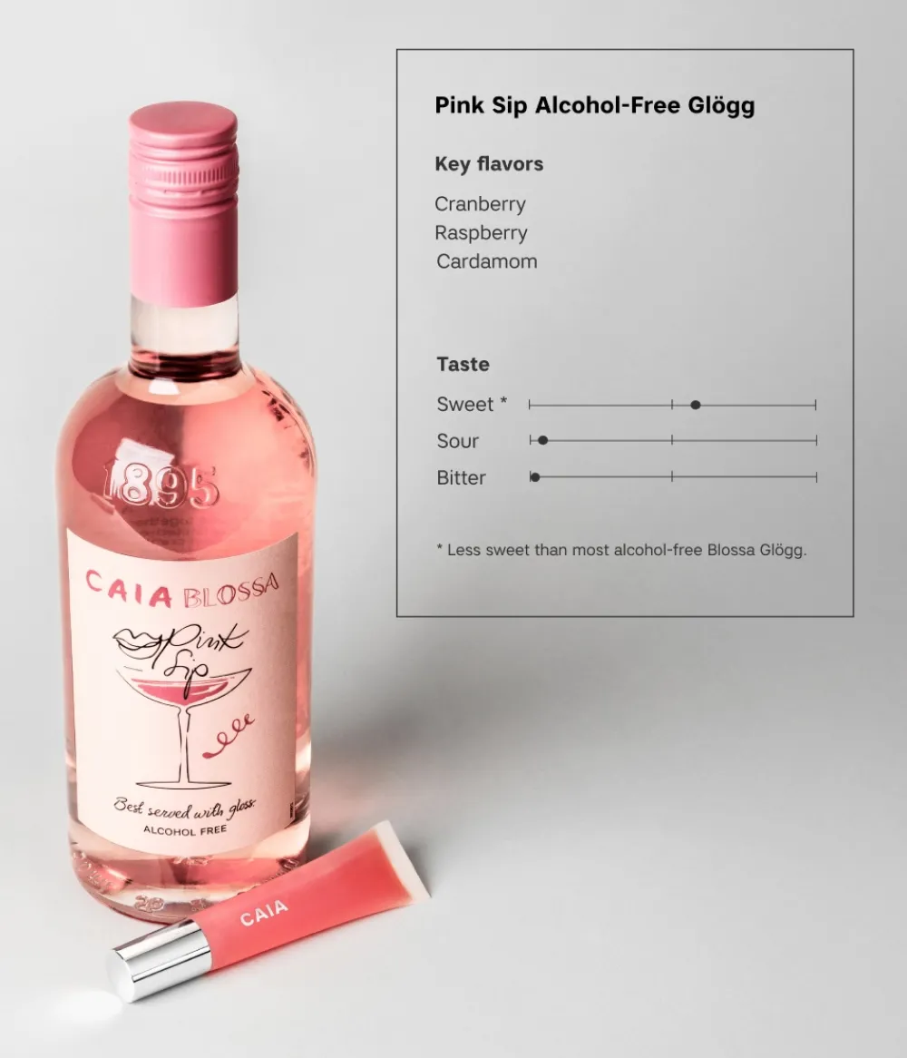 New CAIA Cosmetics THE PINK SIP SET